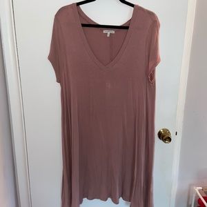 flowy tshirt dress